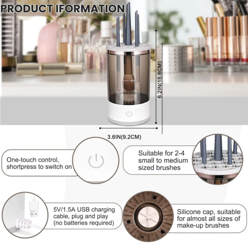 Electric Makeup Brush Cleaner